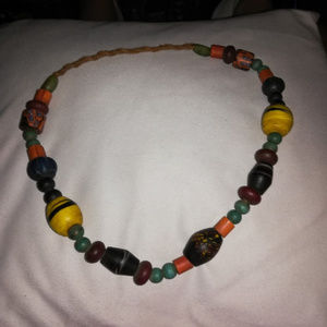 Chunky Handmade Nepalese Beaded Neclace
